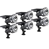 (6 Pack) Westinghouse Daisy Solar 3 LED Spot Light (Black) [並行輸入品]