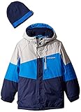 ZeroXposur Big Boys' Boarder X Heavyweight Coat with Hat Metal Large/14-16 [並行輸入品]