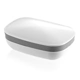 リッチェル 石けん箱 角 「ハユール」 ホワイト