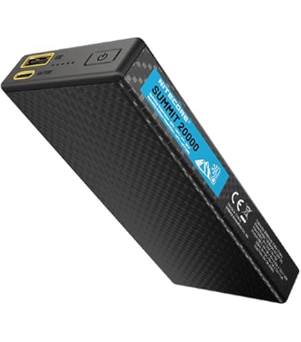 Amazon | NITECORE 耐低温 モバイルバッテリー SUMMIT10000 495733