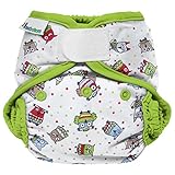 Best Bottom Cloth Diaper Shell-Hook and Loop, Hoot by bestbottom