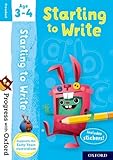 Progress with Oxford: Starting to Write Age 3-4