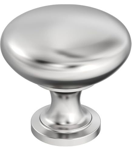 Amerock Bar Cabinet Pull – Polished Chrome, 3-Inch (76mm) Center-to-Center, 1-Pack – Modern Drawer Handle For Cabinets, Furniture – With Mounting Hardware