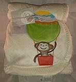 Carter's Velour Blanket, Hot Air Balloon Monkey by Carter's