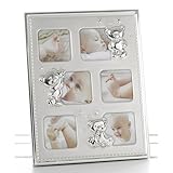 Two Tone Teddy Multi Photo Frame. by Shudehill