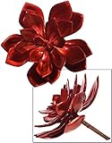 Fauxクリスマス多肉植物Echeveriaレッド6インチ