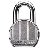 Master Lock 230DPF Zinc Round Padlock Keyed Different 2-1/2-inch [並行輸入品]