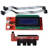 ラブ Reprap Ramps1.4 2004 液晶ディスプレイ コント ローラー、プログラマブルブラシレスモー prusa アダプター メンデルでの 3 d プリンター/2004年用のアダプターと液