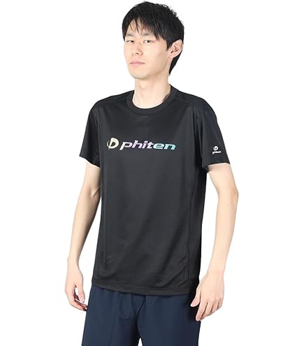 ON ウェア長袖Tシャツ ブラック・グラデーション海外Ｍサイズ Amazon.co.jp: ファイテン（PHITEN） 半袖 RUKUシャツ グラデーション