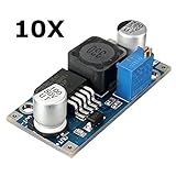ILS - 10 pieces 3A XL6009 DC-DC 50KHz Adjustable Step Up Power Converter Module