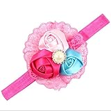 赤ちゃん ベビー ヘア アクセサリー インスタ にも使える 全8カラー 高品質 で安心 (ライトピンク①)