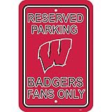 NCAA Wisconsin Badgers駐車場サイン