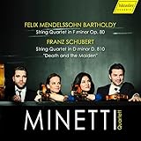 Felix Mendelssohn Bartholdy: String Quartet in F minor Op. 80/Franz Schubert: String Quartet in D minor D. 810"Death and the Maiden"