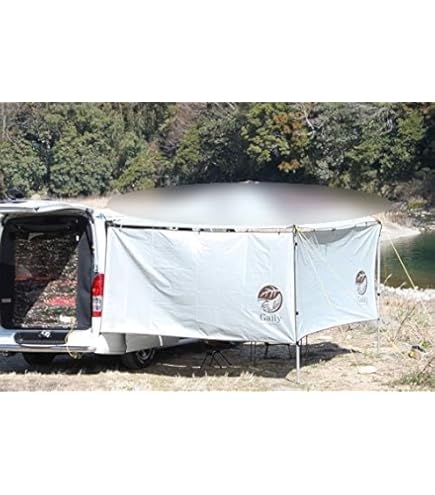 Amazon.co.jp: カーサイドタープ ハイエース バンライフ 車中泊