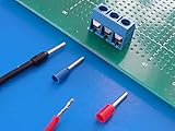 フェルール端子＜白　φ1.0mm　長さ8mm12個＜2co-119