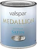 Valspar 27-3408 QT 1 quart Pastel Base Medallion 100% Acrylic VOC Interior Paint Satin [並行輸入品]