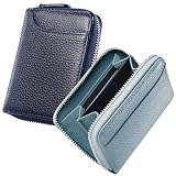 [NEESE] 小銭入れ コインケース メンズ 財布 本革 レディース 外ポケット カード6枚収納 (アイボリー, Medium)