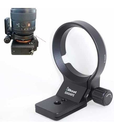 Amazon | リング式三脚座、 レンズサポート襟、三脚マウントリング