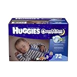 Huggies OverNites Diapers, Size 3, Big Pack, 72 Count by Huggies