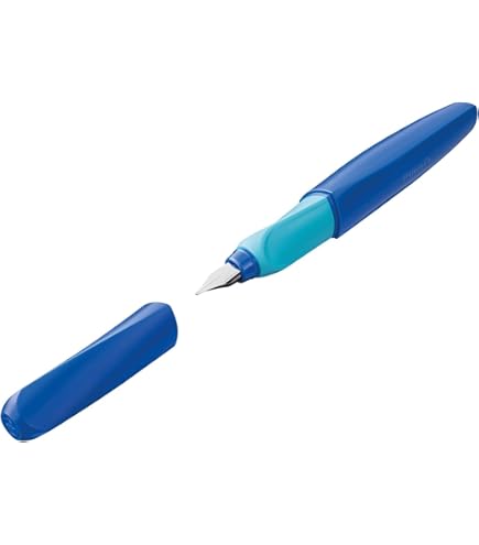 Amazon | Pelikan Pura P40 万年筆 細字 シルバー 各1本 (952028
