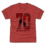 500レベルBraden HoltbyワシントンHockeyユースシャツ – Braden Holtbyゲーム Kids Medium (8Y) レッド