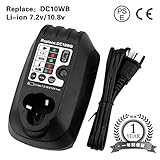 DC10WB 互換 充電器 マキタ 7.2V-10.8V bl1013 bl7010など 対応 充電式工具 シリーズ 充電器　DC10WA TD090D DF330D DF330DWE DF030D 