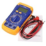 A830L Digital Lcd Multimeter Voltmeter Ammeter Ohm Ac Dc Circuit (Usa)