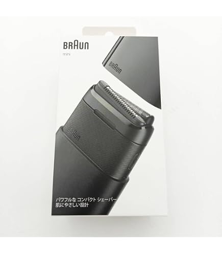 Amazon.co.jp: ブラウン メンズシェーバー【2枚刃】BRAUN mini M-1000
