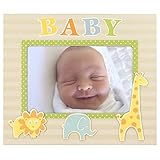 Malden Baby Memories Picture Frame, Baby, 4" x 6" by Malden [並行輸入品]
