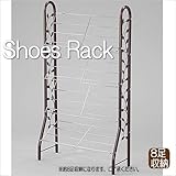 玄関シューズラック！コンパクト靴収納　約8足収納 ＳＥ－Ｒ1060　ブラウン