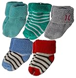 aldorado 5ペア快適ソフトコットンベビーソックス新生児ランダム# 9