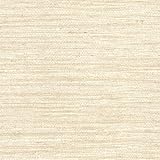 Brewster 2446-83542 Allen Faux Grasscloth Wallpaper, Cream [並行輸入品]