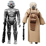 【Amazon.co.jp限定】ハズブロ(HASBRO) STAR WARS スター・ウォーズ レトロコレクション 4-LOM & ザッカス, 2体セット, スター・ウォーズ エピソード5/帝国の逆襲, 3.75インチ (約9.5 cm) サイズ アクションフィギュア, 対象年齢4才以上 F6983 正規品