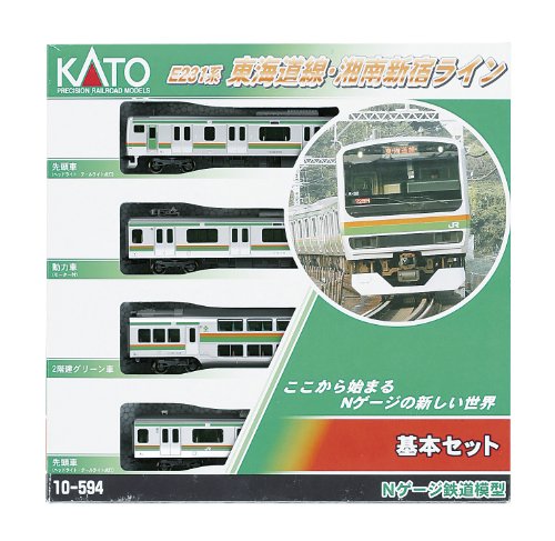 KATO Nゲージ E231系 東海道線・湘南新宿ライン 基本 4両セット 10-594 鉄道模型 電車