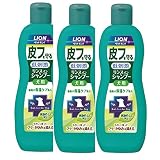 ライオン (LION) ペットキレイ 皮フを守るリンスインシャンプー 犬用 330mLx3個パック (まとめ買い)