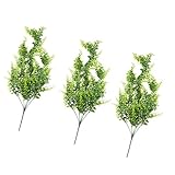 SunniMix 3束　人工　アイビー　樹木　人工的植物　屋外　屋内　吊り下げ　装飾　ホーム　インテリア