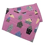 ベビーキャリア 収納カバー 綿麻素材 ファスナー コットン 日本製 抱っこひもカバー (ホーム・パープル)