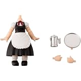 コトブキヤ キューポッシュえくすとら ウェイトレスボディ ロング丈 黒