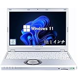 【整備済み品】 Panasonic ノートPC CF-SZ5/12.1型フルHD/WPS Office 2/Win 11/Core i5-6300U/カメラ内蔵/HDMI/WIFI/Bluetooth/4GB/128GB SSD (整備済み品)