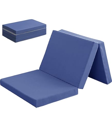 Amazon｜マットレス シングル 三つ折り 高反発 硬さ190N 極厚10cm 凹凸