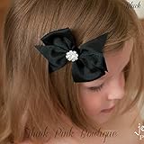 ☆カラバリ豊富リボンとラインストーンのヘアクリップ☆