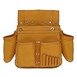 ARDEX ヌバック釘袋 Wポケット(墨壷ホルダー) 6型 ARDEX-006W