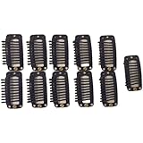 Amazon ウイッグ用固定ピン クリップストッパー金具10個 黒 Neitsi ヘアピン 通販