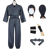 【nemurineko様】衣装セット Amazon.co.jp: LUCKYCOS 忍たま コスプレ衣装 灰色 頭巾