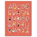 アルファベットポスター、ABC動物アルファベット、ベビーポスター、壁アート、Modアート、教育ポスターToddlers、保育園の装飾、壁デカール赤ちゃん、冒険の部屋装飾、Childs壁装飾、ファミリア