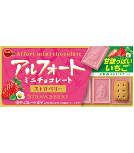 Amazon.co.jp: 【3袋セット】ブルボン アルフォート とちあいか 苺