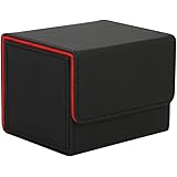 Amazon Venssu デッキケース トレカケース 縦入れ マグネット Pu レザー 100枚 スリーブ対応 遊戯王 ポケモン デュエマ 各種 カードゲーム Box 黒 内装赤 トレカ 通販 Amazon Venssu デッキケース トレカケース 縦入れ マグネット Pu レザー 100枚 スリーブ対応 遊戯王 ポケモン デュエマ 各種 カードゲーム Box 黒 内装赤 トレカ 通販