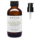 ウチワ サボテン オイル 120ml UTILA Prickly Pear Seed Oil アメリカ産 さぼてん オイル ポンプ付き