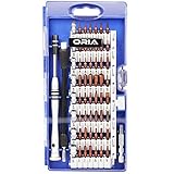 ORIA 精密ドライバーセット S2鋼製 60イン1 延長バー フレキシブルシャフト付き プロ修理・DIY工具 for iPhone switch PC カメラ 時計 PS4 ipad