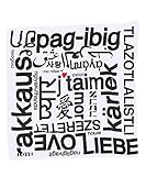 rouxroo Baby Girl 's Single Plyモダンオーガニックコットンおくるみ カラー: マルチカラー